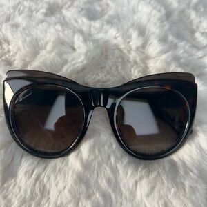 Gucci dark brown Cat-Eye Sunglasses